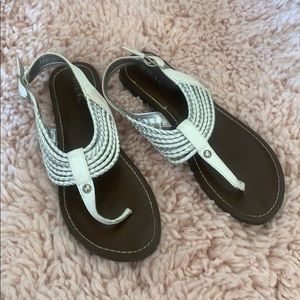 White Sandals